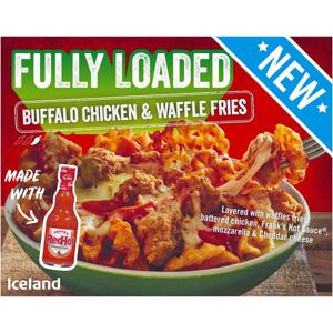 Iceland Buffalo Chicken and Waffle Fries 520g