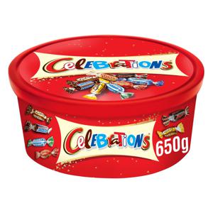 Celebrations Chocolate Tub 650g