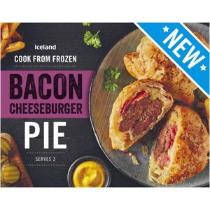 Iceland Bacon Cheeseburger Pie 375g