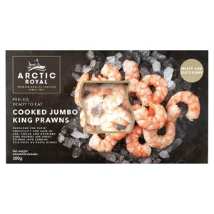 Arctic Royal Cooked Jumbo King Prawns 300g