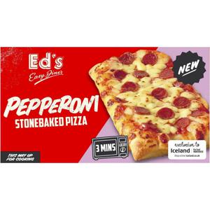 Ed's Diner Pepperoni Stonebaked Pizza 160g