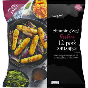 Slimming World 12 Pork Sausages 720g