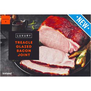 Iceland Treacle Glazed Bacon Joint 1kg