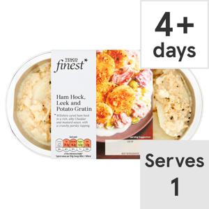 Tesco Finest Ham Hock Leek & Potato Gratin 400G