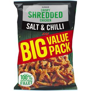 Iceland Salt and Chilli Crispy Shredded Chicken 900g