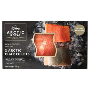 Arctic Royal 2 Arctic Char Fillets 290g