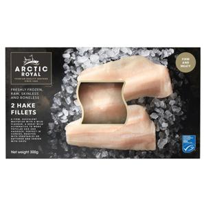 Arctic Royal 2 Hake Fillets 300g