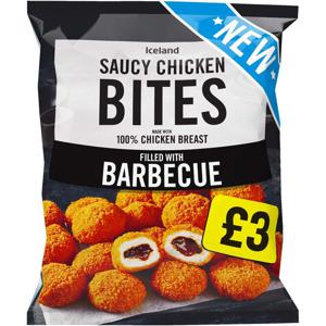 Iceland Barbecue Saucy Chicken Bites 560g