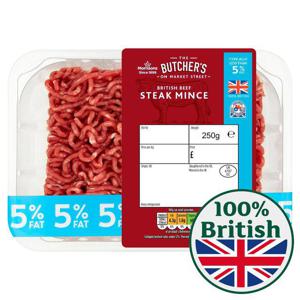 Morrisons British Beef Mince Steak 5%