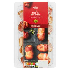 Morrisons Pigs In Blankets 10 Pack