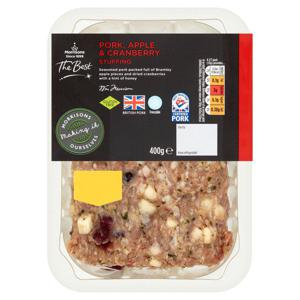 Morrisons The Best Pork, Apple & Cranberry Stuffing