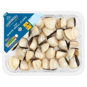 Morrisons Fishmongers Frozen White Shell Clams