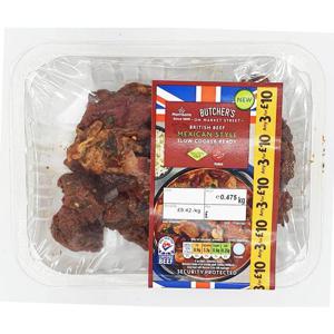 Morrisons Slow Cooker British Diced Beef With Chilli Marinade