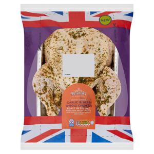 Morrisons Garlic & Herb Chicken Roast In A Bag