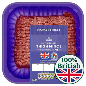 Morrisons Turkey Thigh Mince