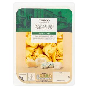 Tesco Four Cheese Tortelloni 300G