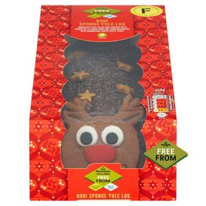 Morrisons Free From Reindeer Cake