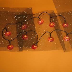 Morrisons Battery Operated Pumpkin String Lights