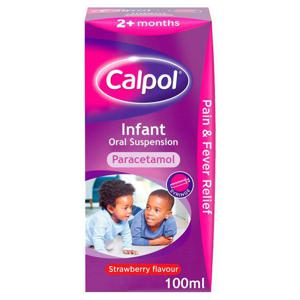 Calpol 2+ Months Infant Strawberry Liquid Paracetemol