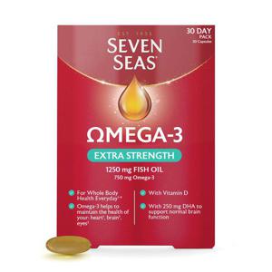 Seven Seas Omega-3 Fish Oil Extra Strength With Vitamin D Capsules