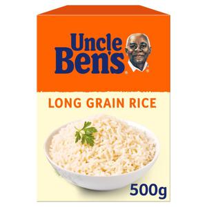 Uncle Bens Long Grain Rice 500G