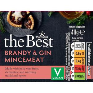 Morrisons The Best Brandy & Gin Mincemeat