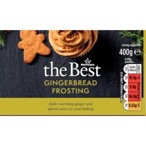 Morrisons The Best Gingerbread Frosting