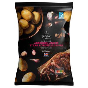 Morrisons The Best Aberdeen Angus Steak & Black Truffle Crisps