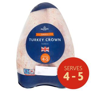 Morrisons Frozen Turkey Breast Crown Small 1.5-1.9kg Serves 4-5