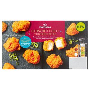 Morrisons Extra Hot Chilli Chicken Bites