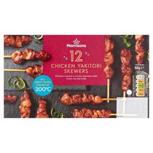 Morrisons 12 Chicken Yakitori Skewers