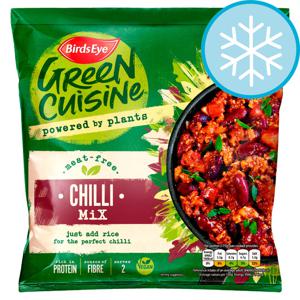 Birds Eye Green Cuisine Meat Free Chilli Mix 350G