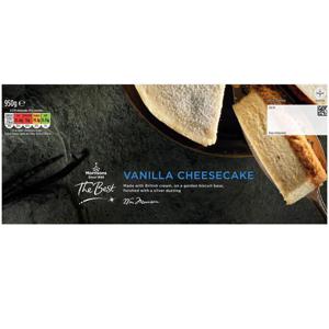 Morrisons The Best Vanilla Cheesecake