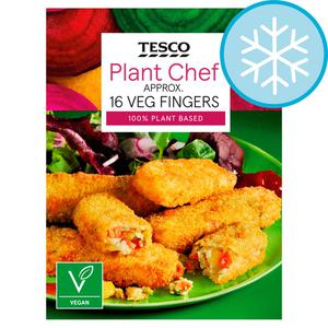 Tesco Plant Chef 16 Vegetable Fingers 448G