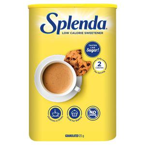 Splenda Low Calorie Sweetener Granulated 125G