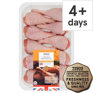 Tesco British Chicken Drumsticks 1Kg