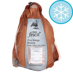 Tesco Finest Free Range Bronze Turkey 3.2-4.8Kg