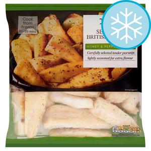 Tesco Seasoned British Parsnips 600G