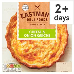 Eastmans Cheese & Onion Quiche 400G