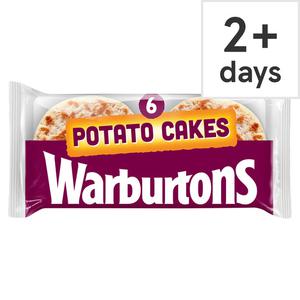 Warburtons Potato Cakes 6 Pack