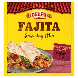 Old El Paso Roasted Tomato Pepper Fajita Spice Mix 30G