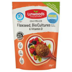 Linwoods Flax Seeds Biological Cultures & Vitamin D 200G