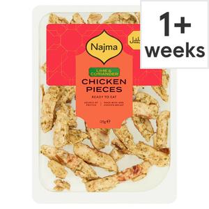 Najma Halal Chicken Pieces Lime & Coriander 125G