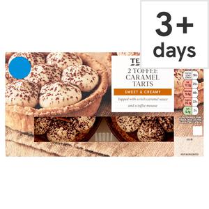 Tesco Toffee Caramel Tarts 160G