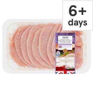 Tesco British Turkey Breast Steaks 900G