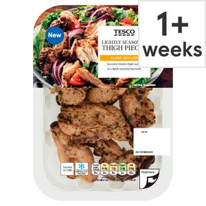 Tesco Lightly Seasoned Thigh Pieces 180G