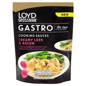 Loyd Grossman Creamy Leek & Bacon 330G