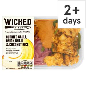 Wicked Cauliflower Onion Bhaji Coconut Rice 345G