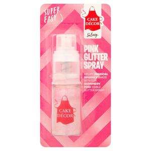 Cake Decor Pink Glitter Spray 4G