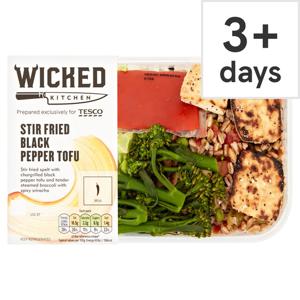 Wicked Kitchen Stir Fried Black Pepper Tofu 380G